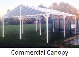 Commercial canopy